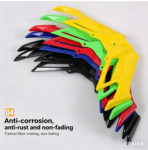 Motorcycle modifications: beak, spoiler, air intake wing, shark fin, front splitter, carbon fibre finish, forged finish