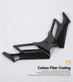 Motorcycle modifications: beak, spoiler, air intake wing, shark fin, front splitter, carbon fibre finish, forged finish - 图片 2