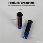 Motorcycle modification parts and accessories: CNC handlebar grips, handlebar throttle retaining rings, throttle grip clamps, throttle twisters, throttle cores - 图片 2