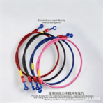 Motorcycle and electric scooter disc brake hoses, brake hoses, high-pressure hoses, 10m extended hoses, coloured hoses - 图片 5